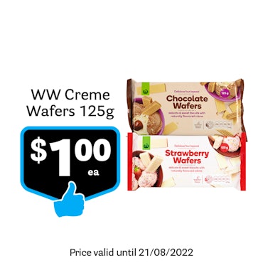 Creme Wafers