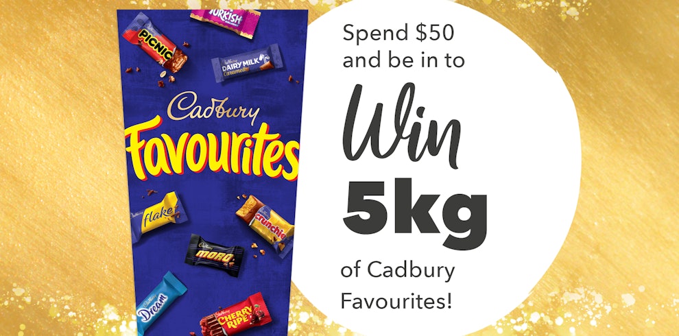 Cadbury Favourites Giveaway