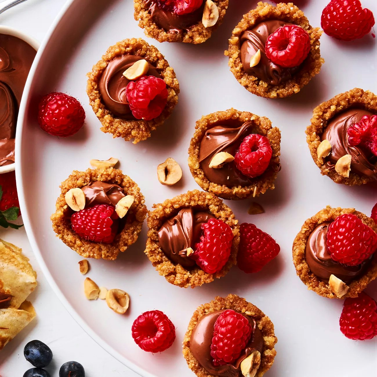 Crunchy Nutella Tarts