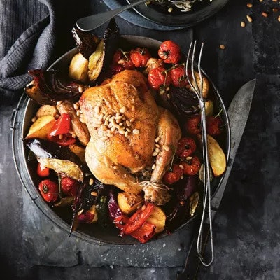 1808 mediterranean style roast chicken
