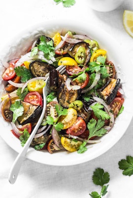 Roast Eggplant Salad 2