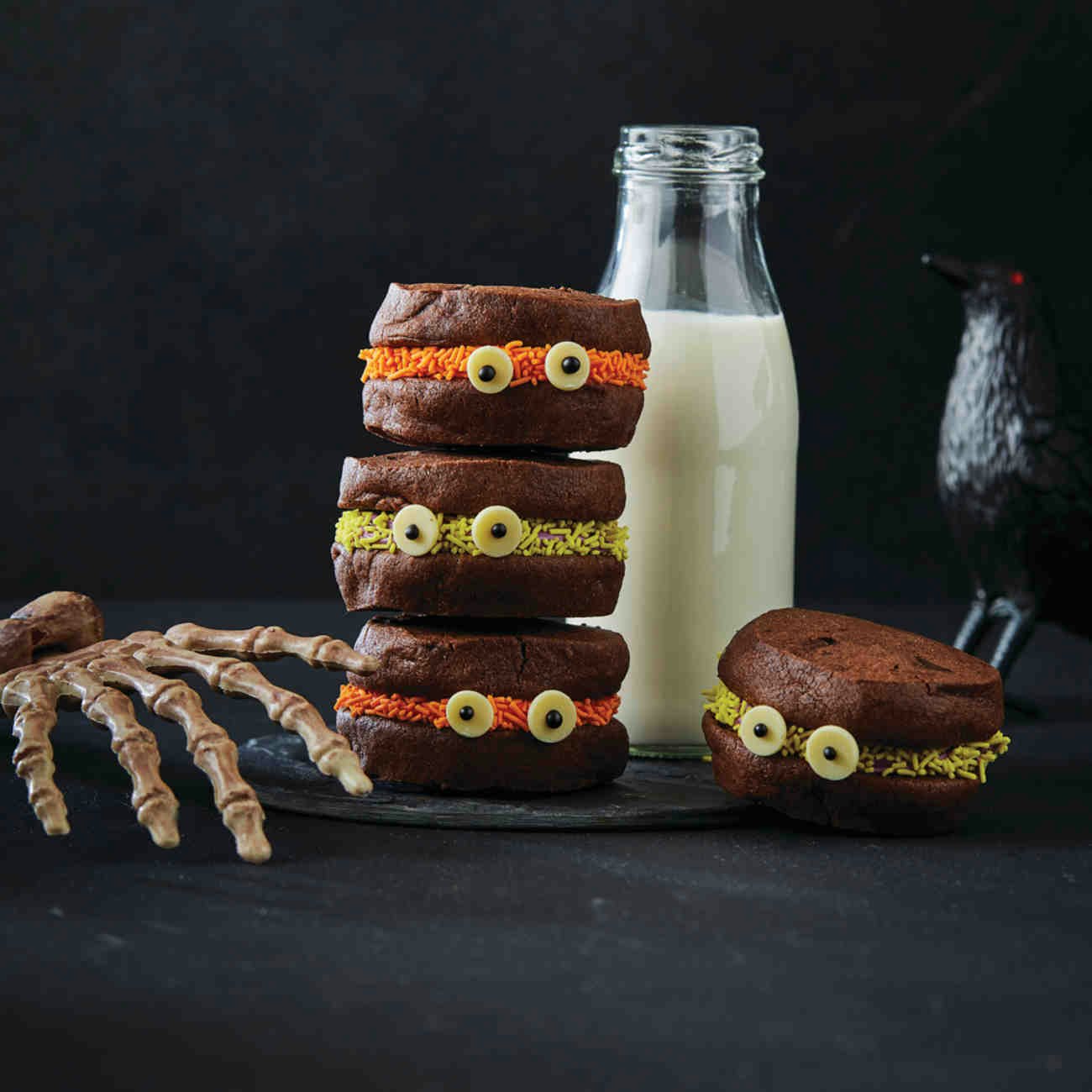 2009 chocolate halloween cookies