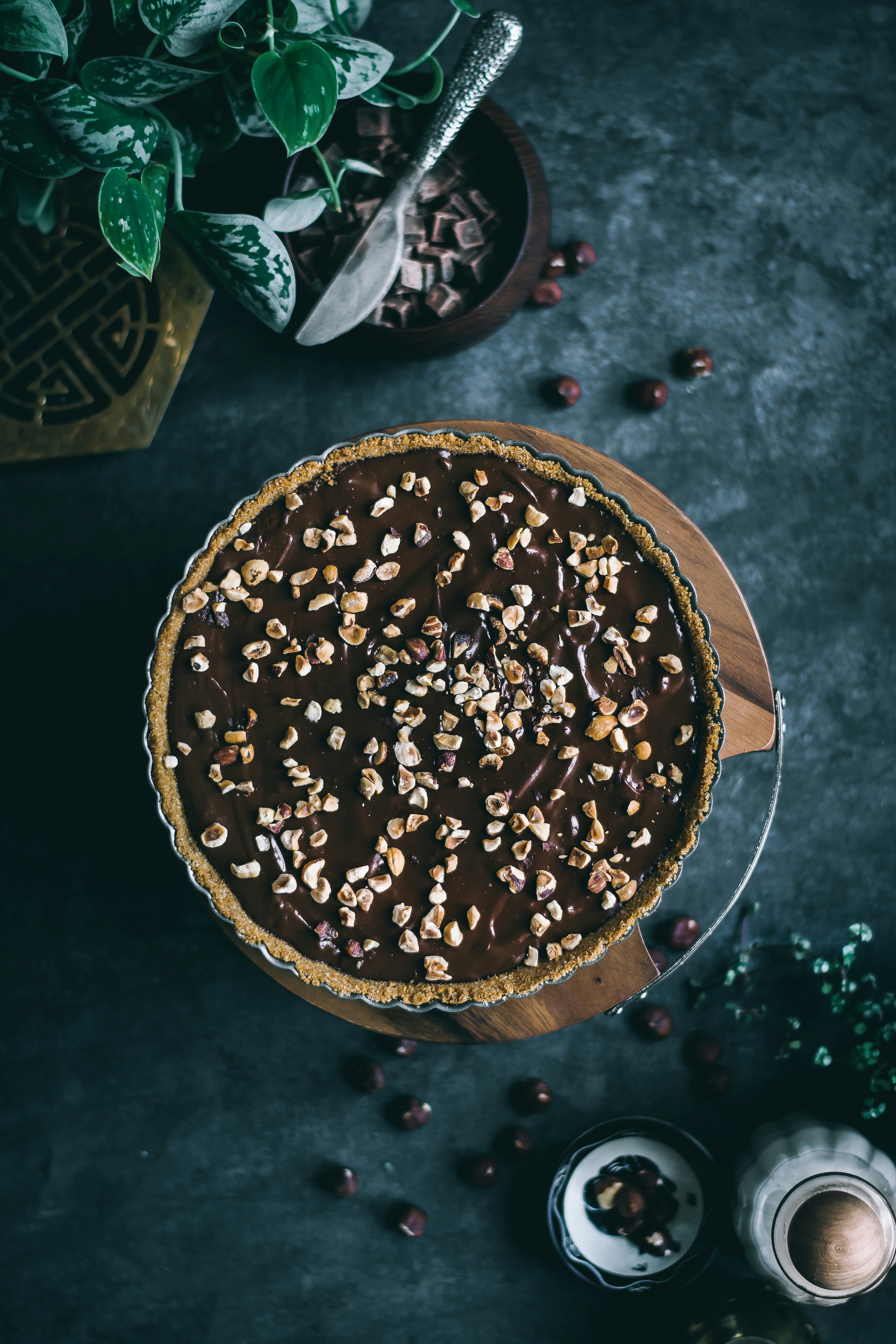 Chocolate Hazelnut Tart