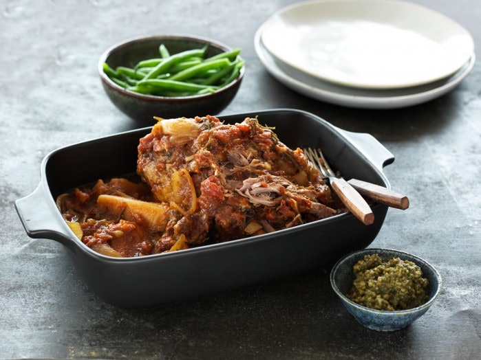 Slow Cooked Lamb with Winter Vegetables