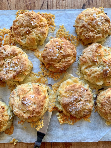 Caramelised Onion and NZ Gruyere Cheese Scones