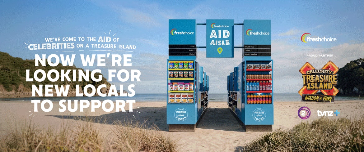 Win the FreshChoice Aid Aisle at your Event