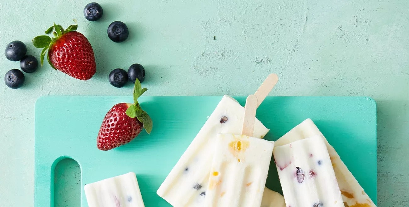 Fruity Yoghurt Pops