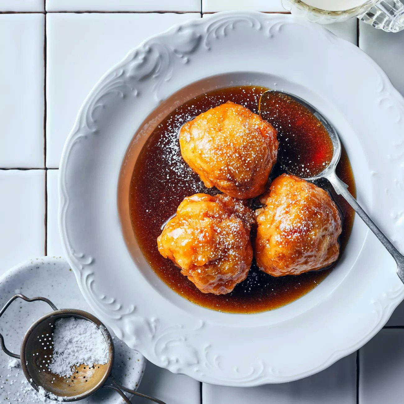Golden syrup Dumplings