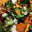 Healthier Air fryer Kale Pumpkin Chickpea Salad