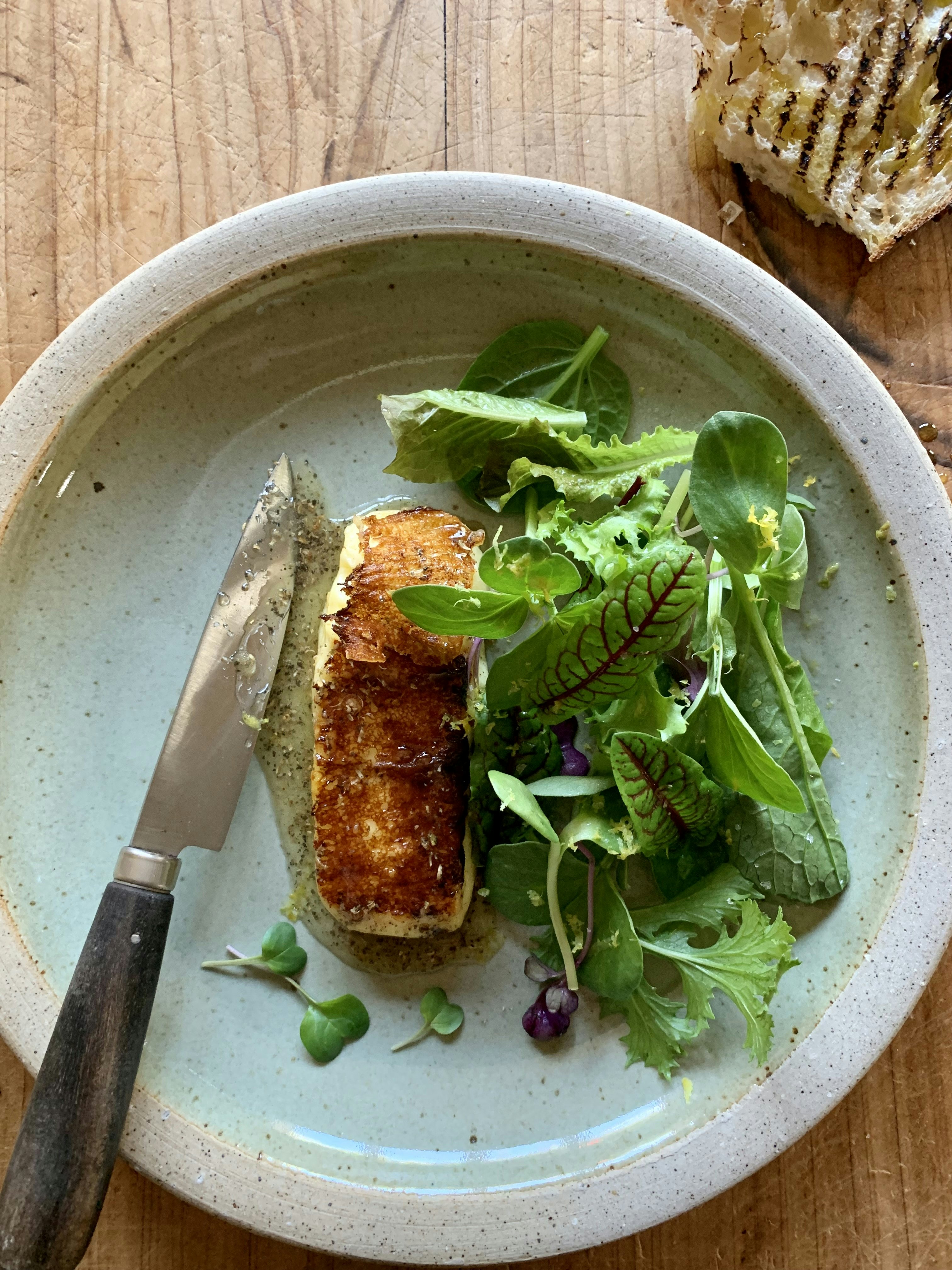 Honey drenched Haloumi