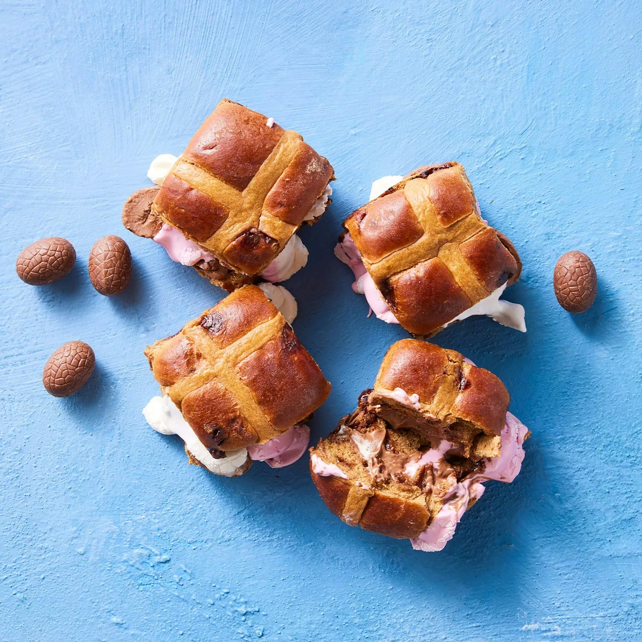 Hot cross bun Smores 