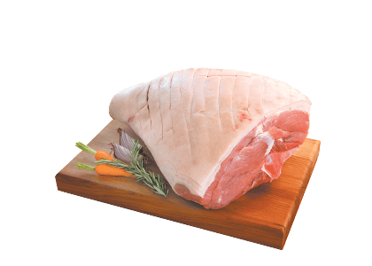 Fresh Pork Bone-In Leg Roast