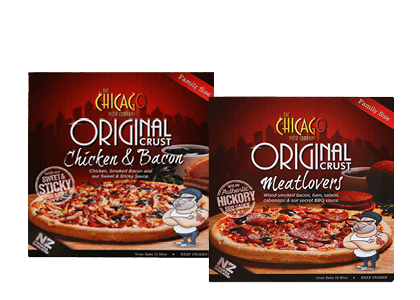 Chicago Frozen Pizza 360g-640g