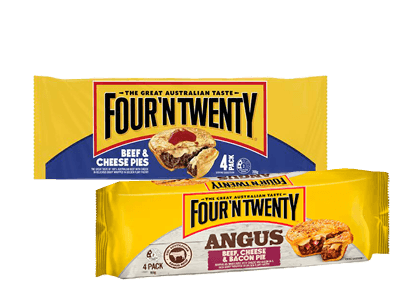 Four’n Twenty Frozen Pies 4 Pack