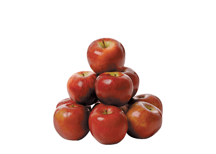 Loose Red Braeburn Apples