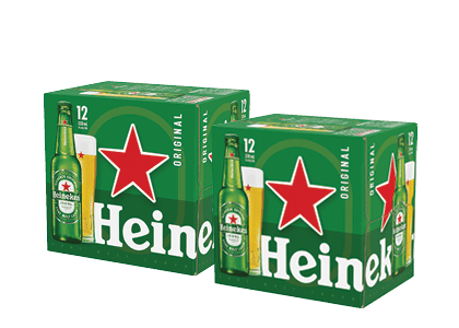 Heineken 12 x 330ml Bottles