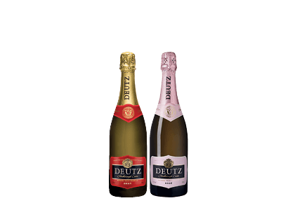 Deutz Cuvée Brut or Rosé 750ml