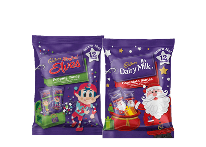 Cadbury Christmas Sharepack 144-150g