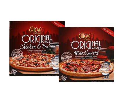Chicago Frozen Pizza 360-640g