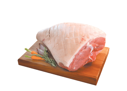 Fresh Pork Bone-In Leg Roast