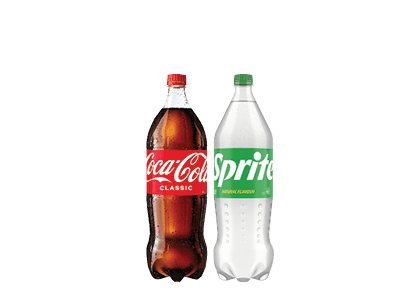Coca-Cola, Sprite, Fanta or Lift Soft Drink 1.5L Bottle