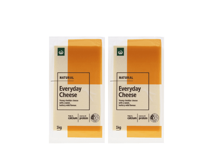 Everyday Cheddar Cheese 1kg
