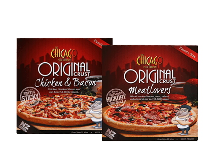 Chicago Frozen Pizza 360g-640g