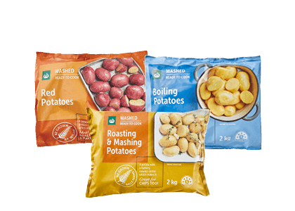 WW Boiling, Roasting & Mashing or Red Potatoes 2kg