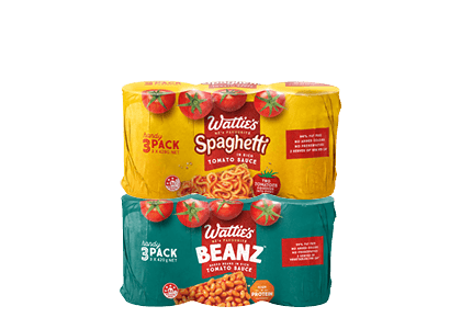 Wattie’s Baked Beanz or Spaghetti 420g 3 Pack