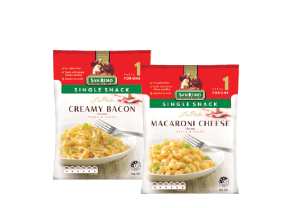 San Remo La Pasta Single Snack 80g