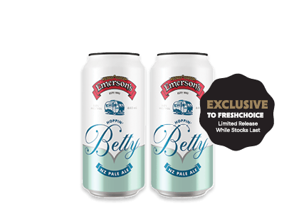Emerson’s Hoppin’ Betty NZ Pale Ale 440ml Can