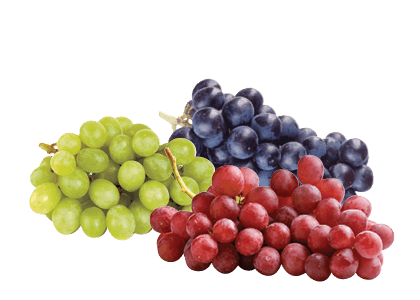 Loose Green, Red or Black Seedless Grapes