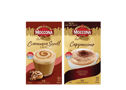 Moccona Coffee Sachets 8-10 Pack
