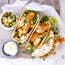 1902 crumbed snapper tacos with pineapple pico de gallo salsa