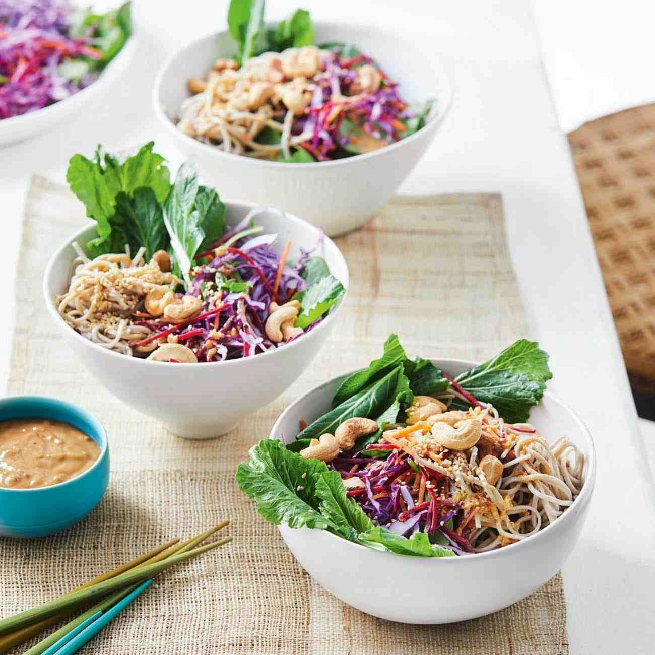 1912 soba noodle salad with chilli and peanut dressing