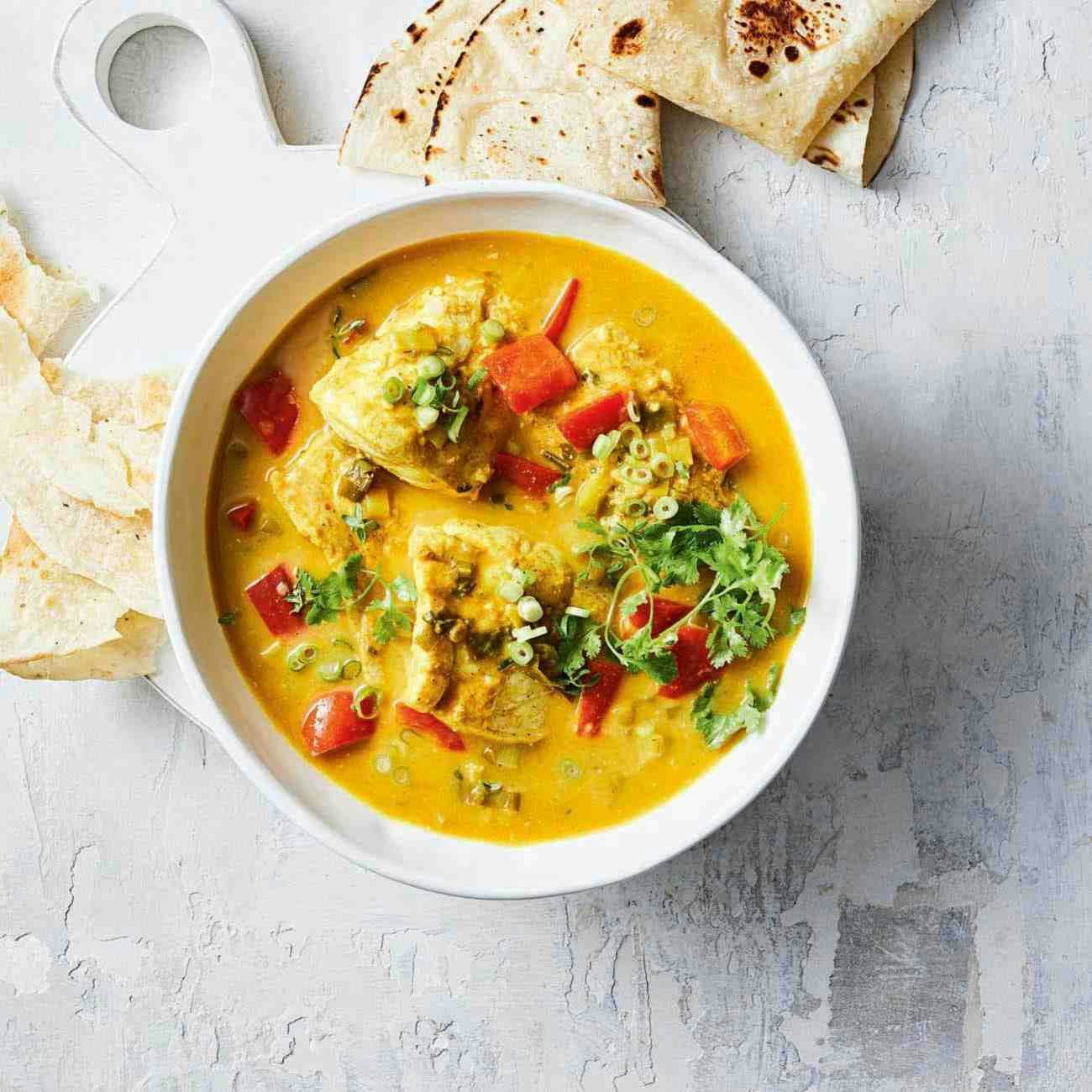 2105 jamaican fish curry