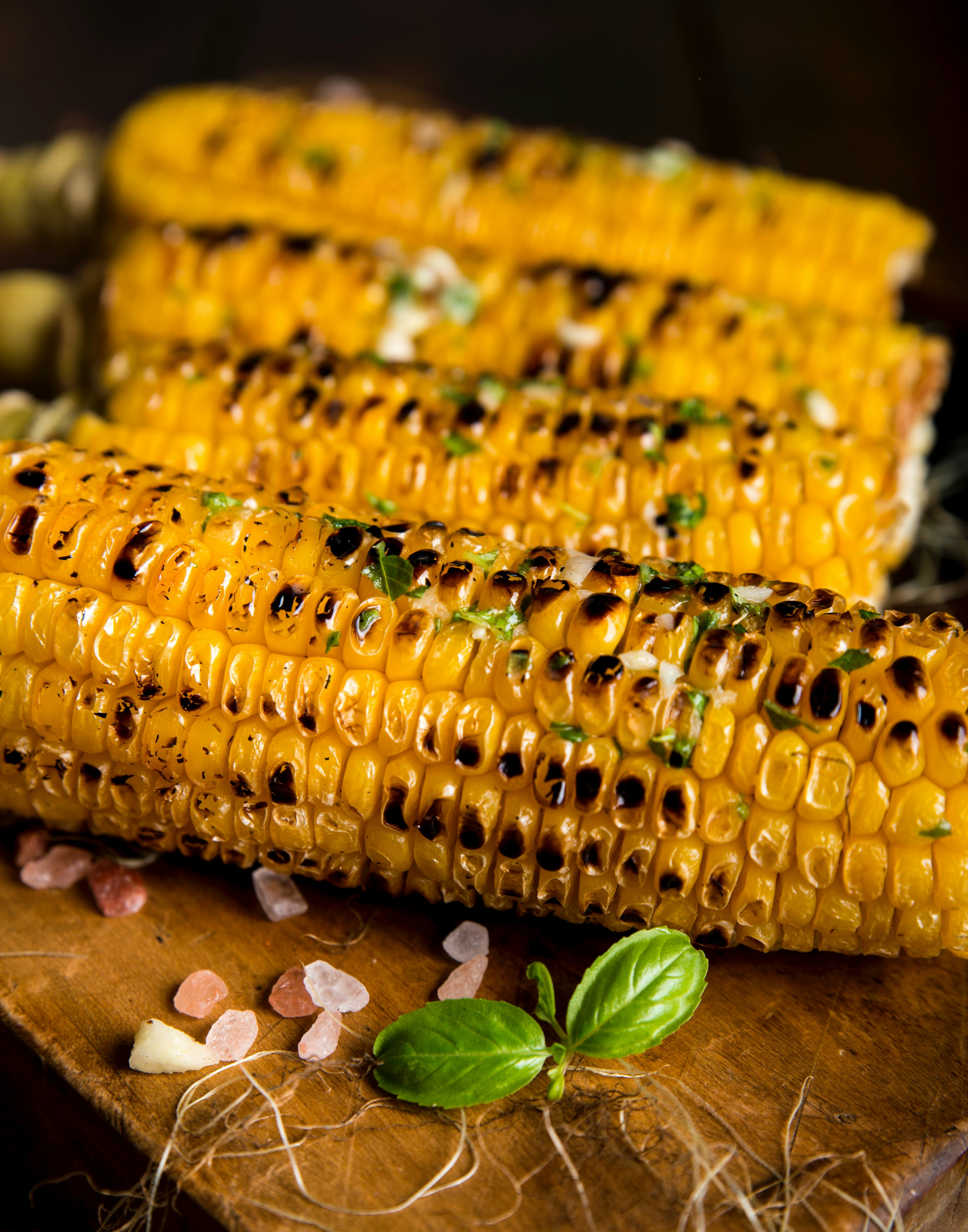 Charred Coconut Corn