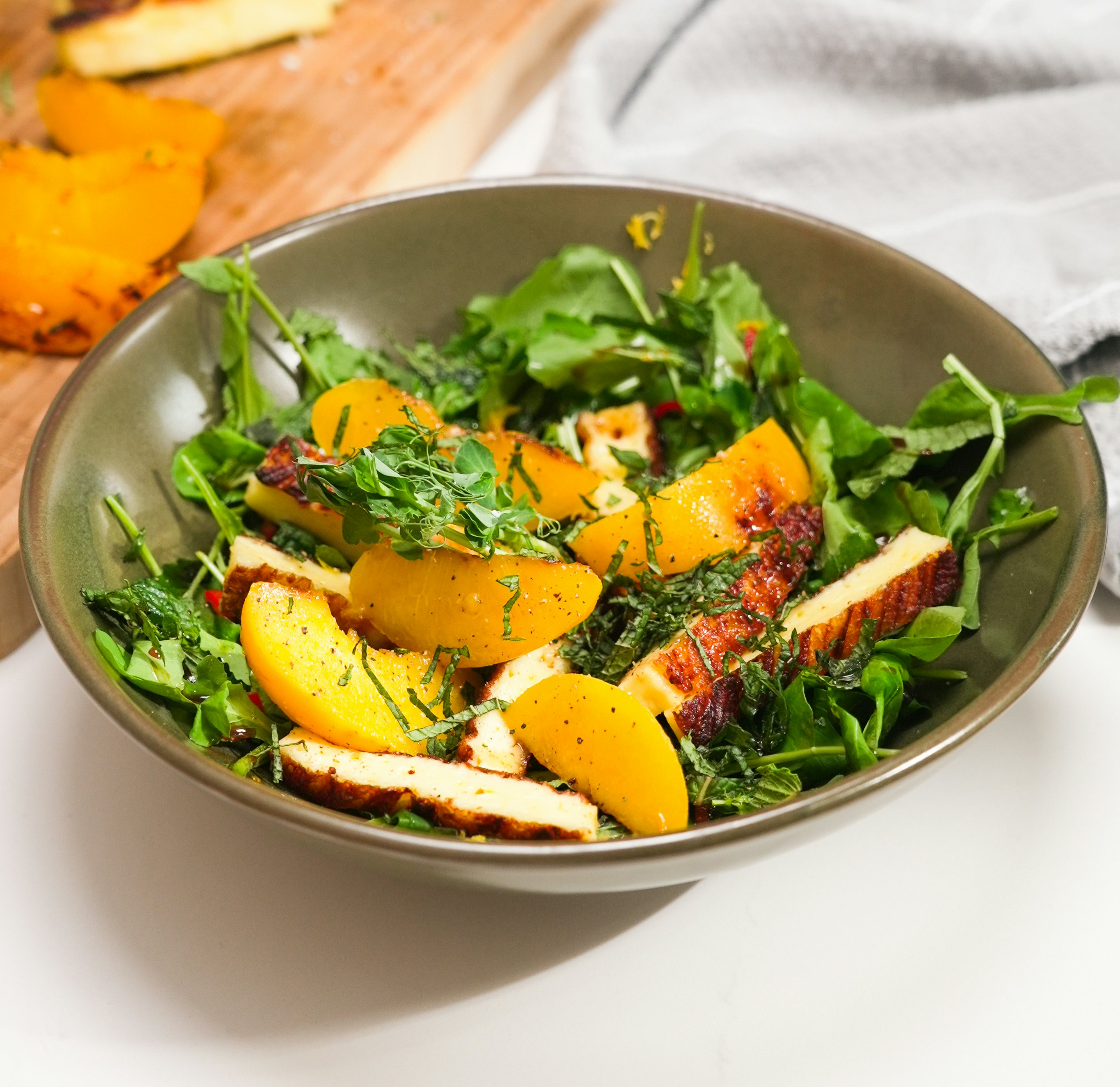 Halloumi Stone Fruit Salad 2