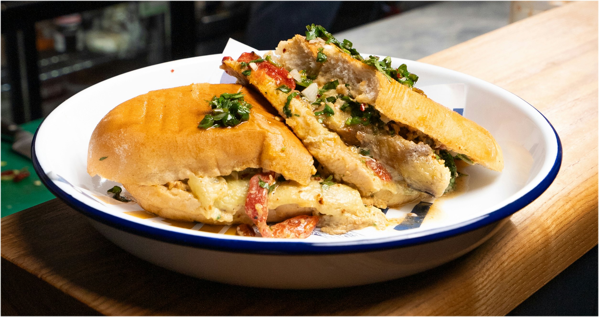 Smoked Eggplant Sando