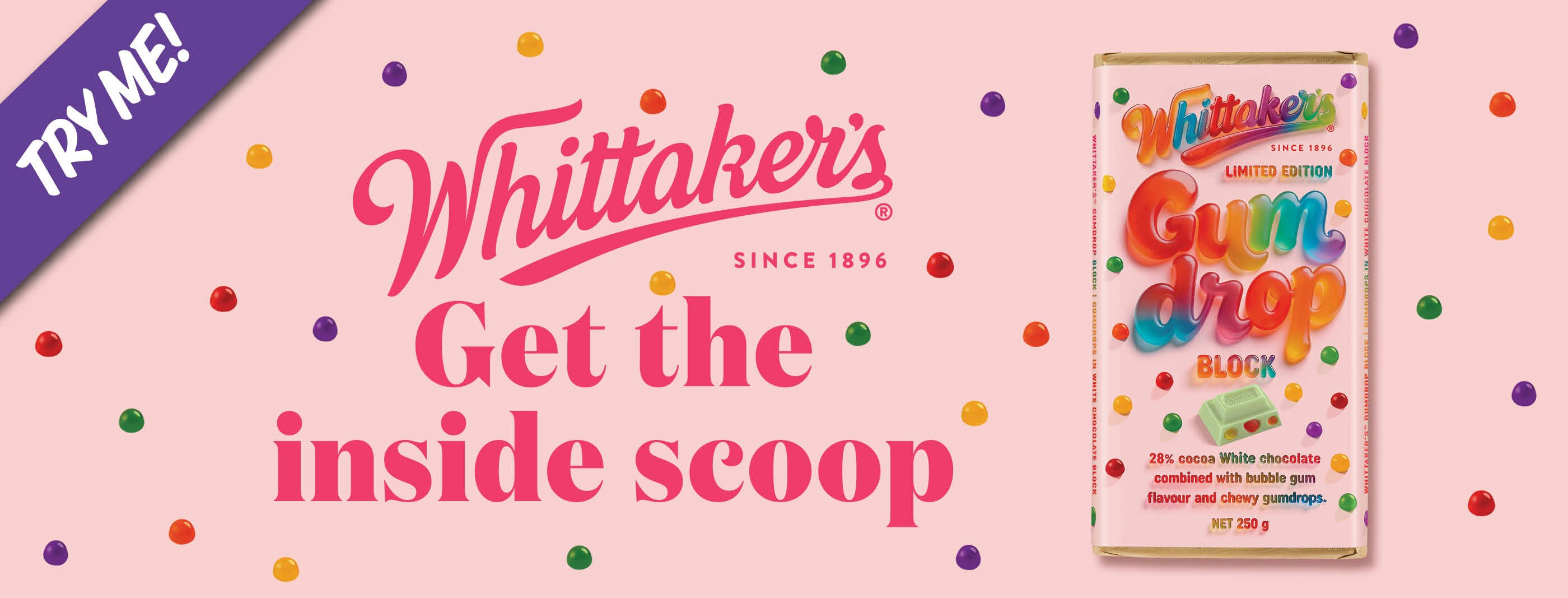 B 269 Whittaker's Gum Drop Artwork Web Sliders Desktop