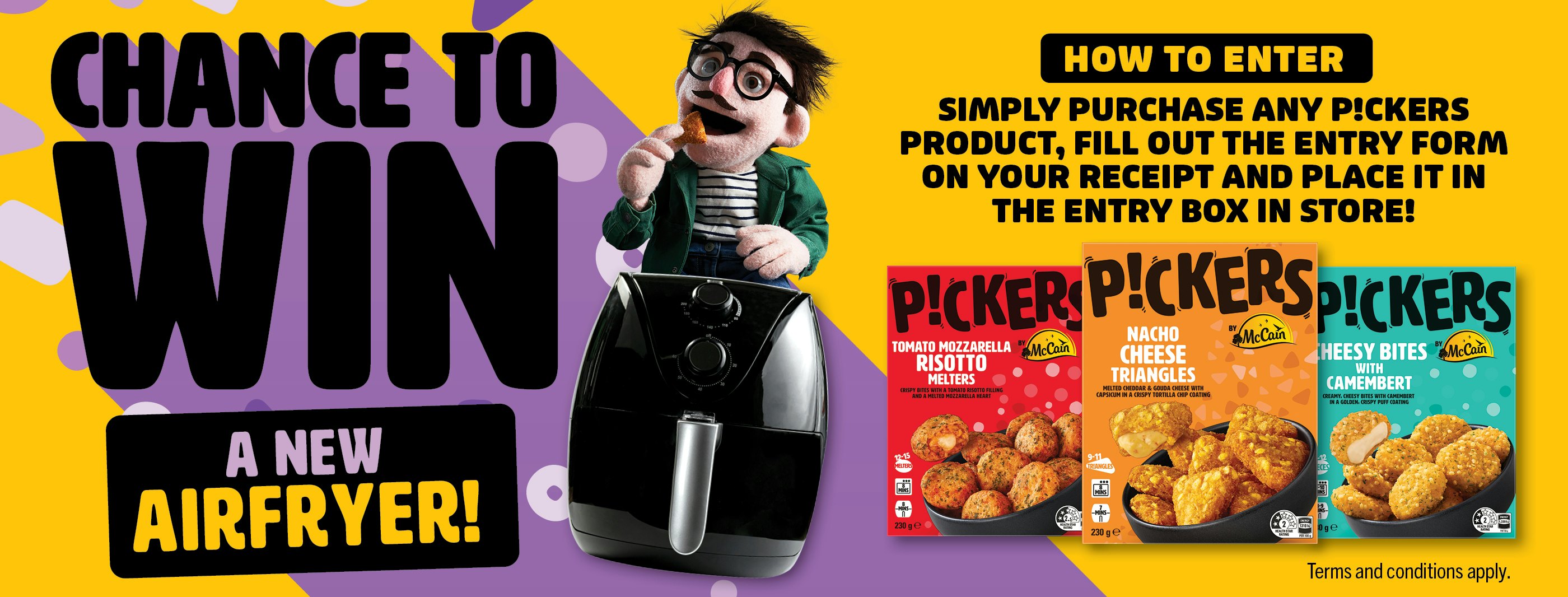 Web Slider D Pickers AirFryer