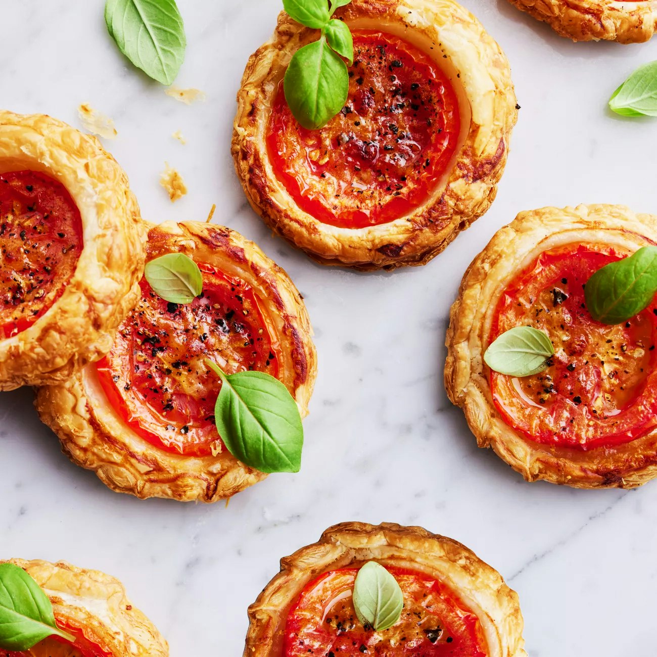 Tomato Cheese Tarts