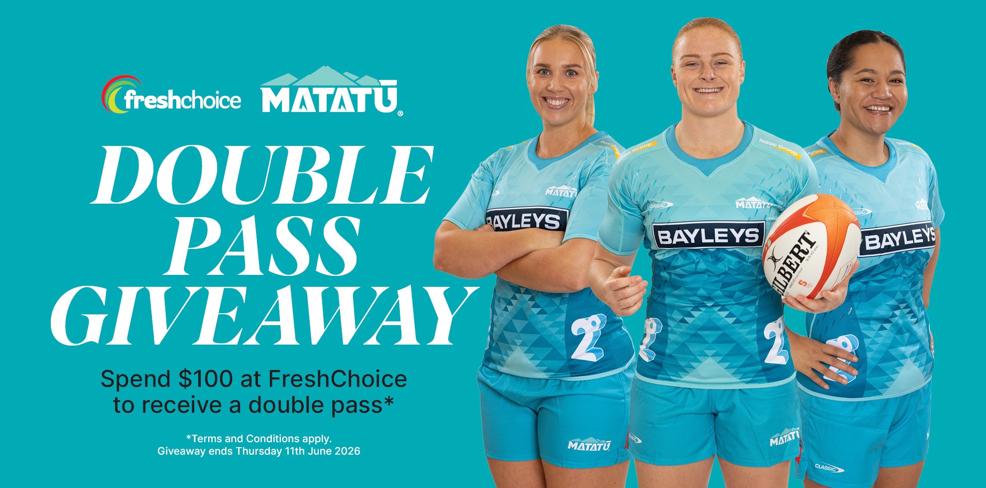 Matatū v Chiefs Manawa Ticket Giveaway