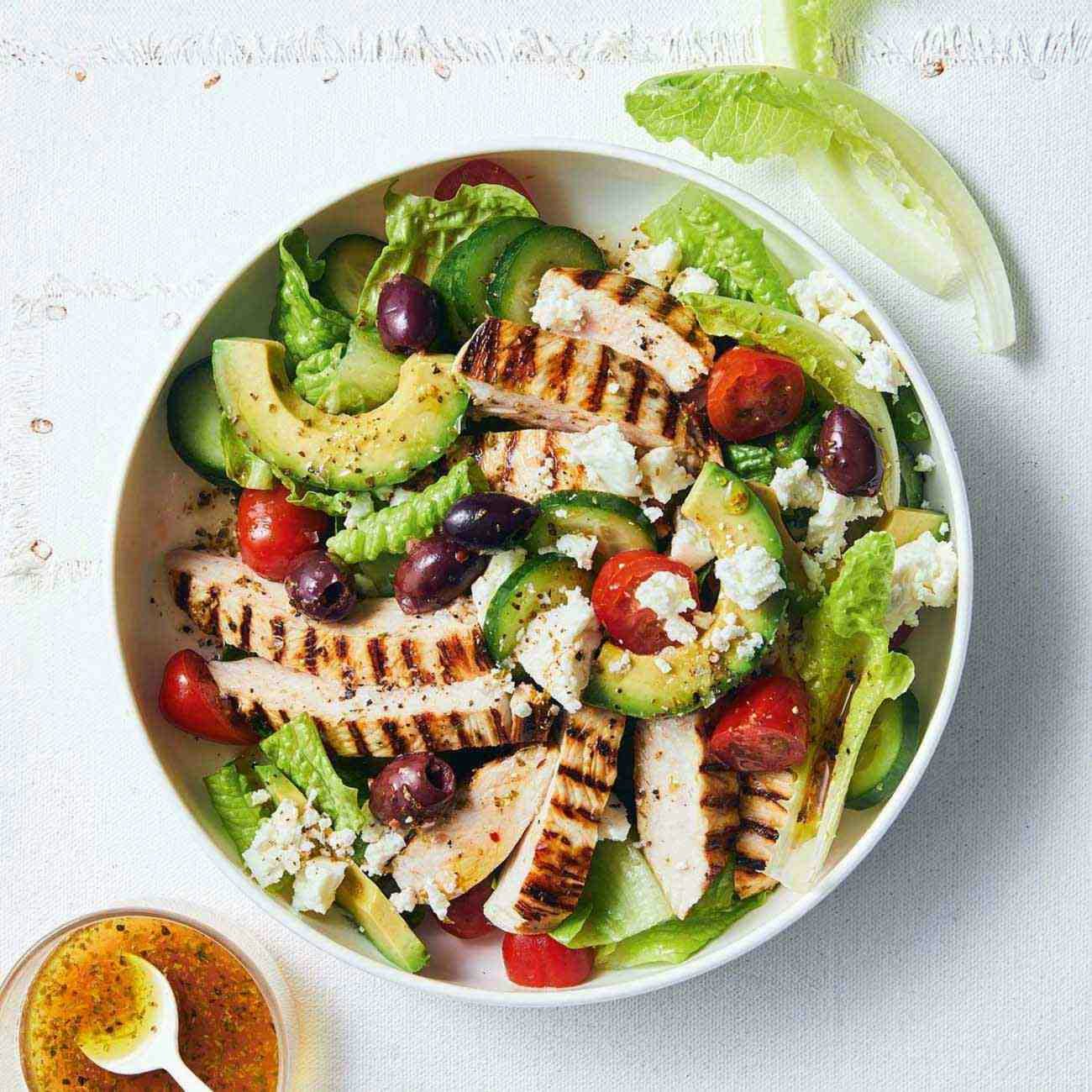 2011 greek chicken salad