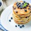 Blueberry Gingerbread Pancakes